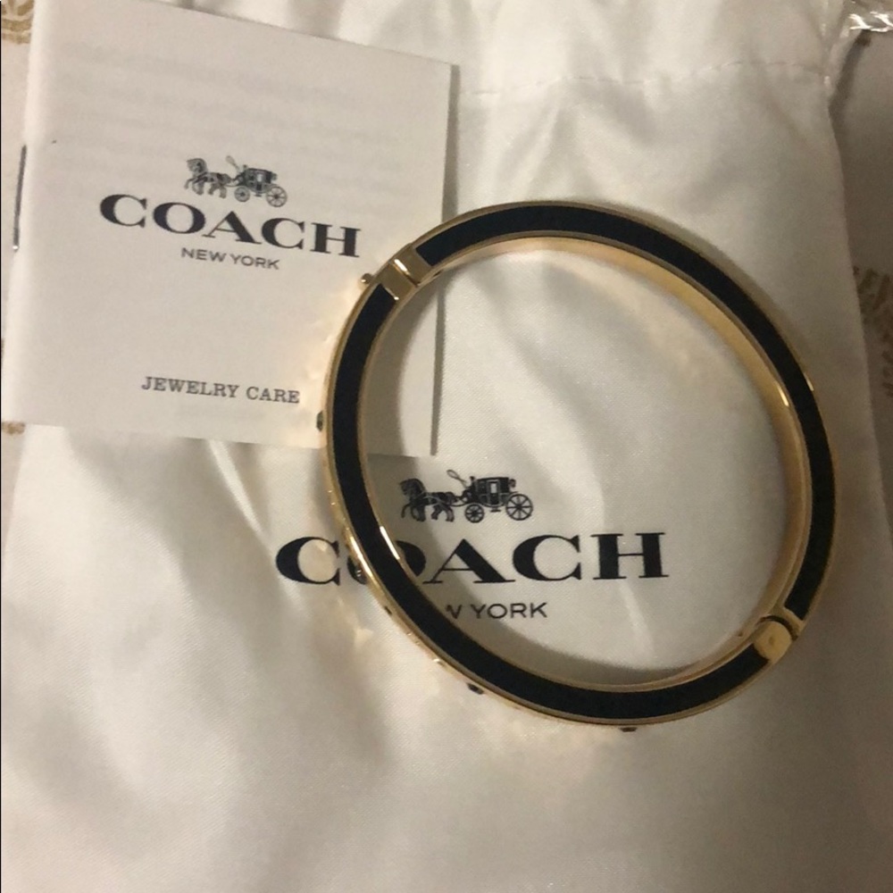 Coach gold bracelet